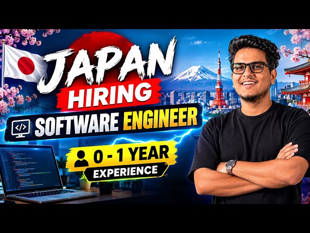 Japan Software Engineer Hiring 2026 🇯🇵 | 20 Vacancies | Java, Python, AI, ML & .NET | Apply Now