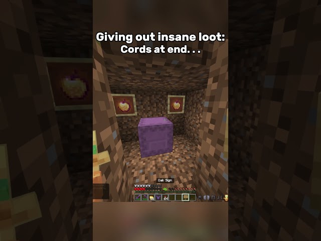 Day 3 of giving out free loot(realm code in description) #minecraft #gaming #funny #bedrock