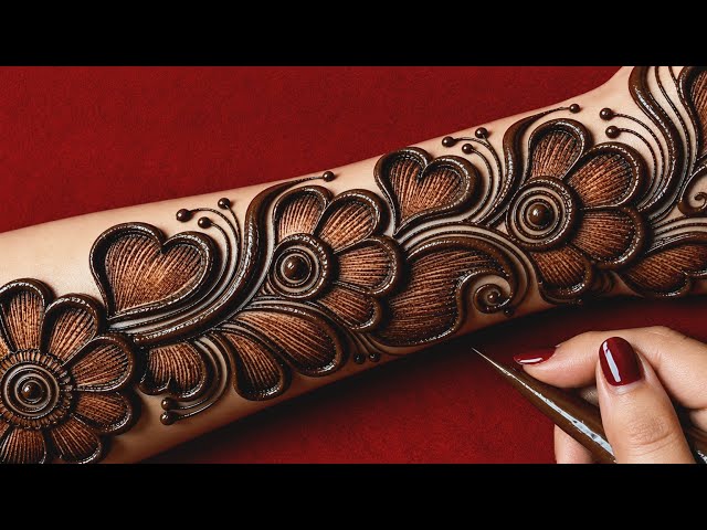 New Style Arabic Mehndi Design||Mehndi Design Simple Easy||Shaded Mehandi designs||Henna Designs 