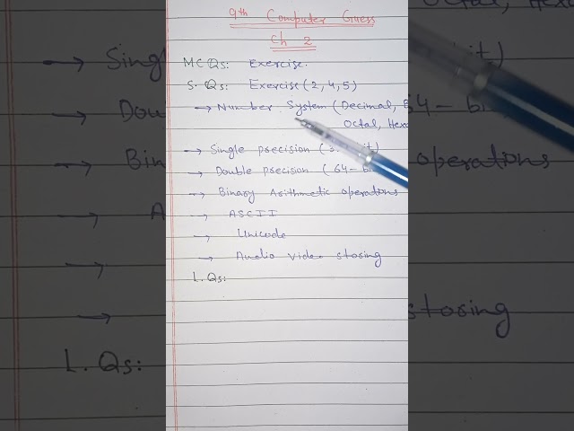 9th class computer guess paper 2026, class 9th computer guess paper 2026