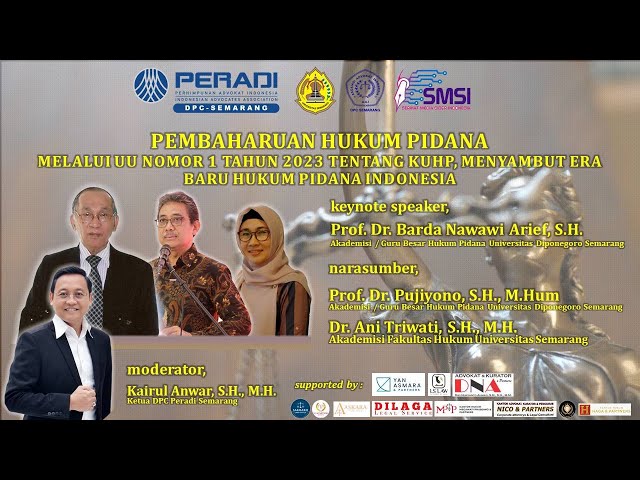 PEMBAHARUAN HUKUM PIDANA