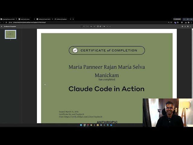 Anthropic Academy's Claude Code in Action | My 2 key takeaways |