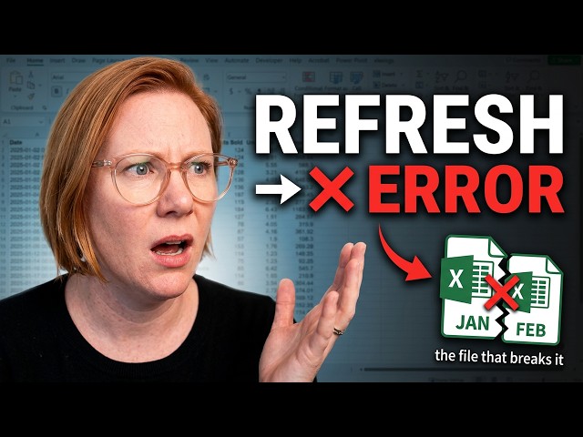 I'm a CPA: Why Power Query BREAKS When You Combine Excel Files (and the Fix)