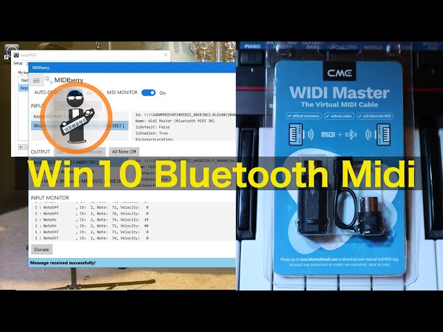 How to connect a widi master to Windows 10