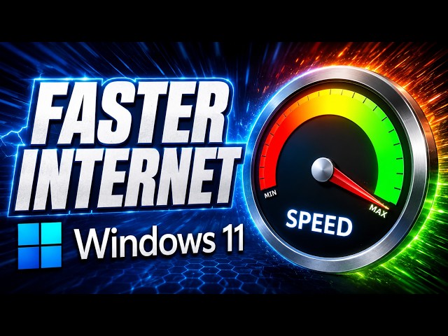 How to Increase Your Windows 11 Internet Speed! 2026 (Best Settings)