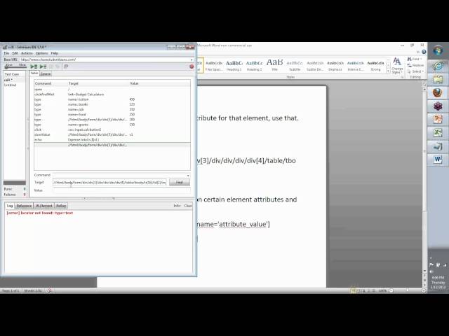 Selenium Tutorial  Day 2 Jan 11th Batch