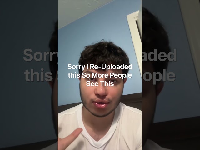 Re-Upload Something Important