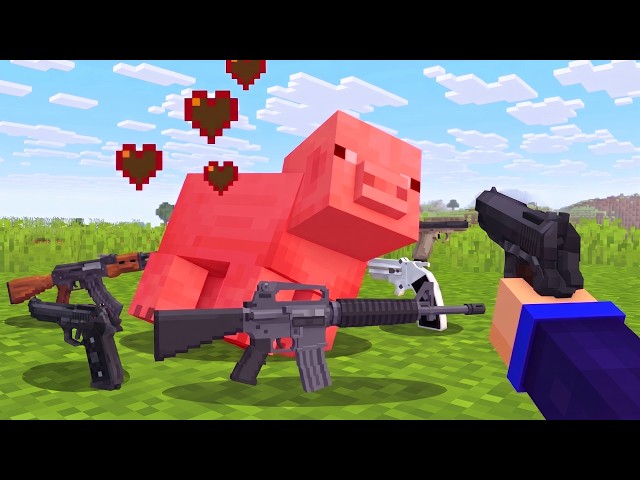 every MOB DROPS WEAPONS in Minecraft