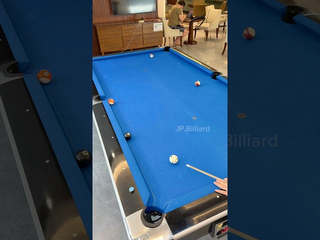 Bank into the corner ! #billiard #billiards #pool