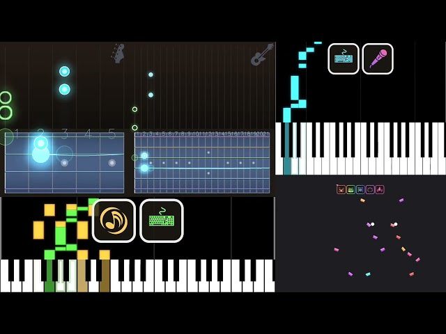 Lights Go Down---- by Electric Light Orchestra — Multi-Instrument Visualization