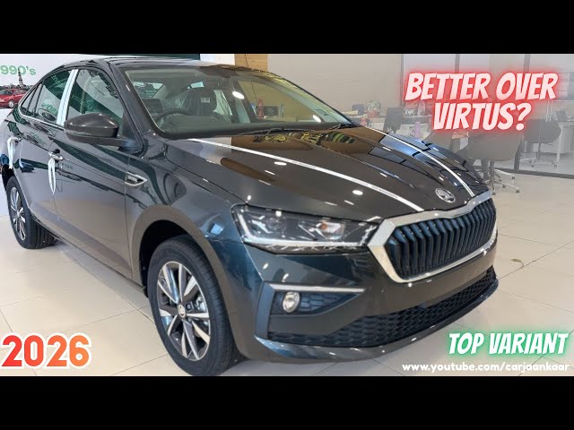 2026 Śkoda Slavia Prestige 1.0 L TSi Manual📈 Better than Virtus✅On Road Price and features explained