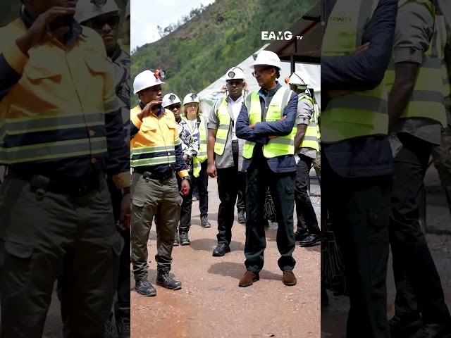 President Paul Kagame Tours Nyakabingo Mine, Africa’s Tungsten Powerhouse.