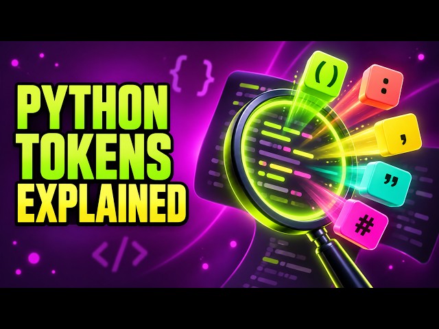 Python Tokens Explained: How Python Reads Code | Beginner Course Day 3