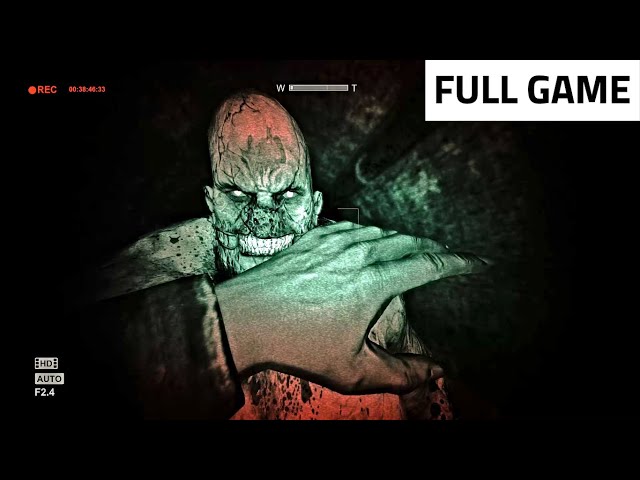 Outlast 1 Full Gameplay (Best Horror Game)