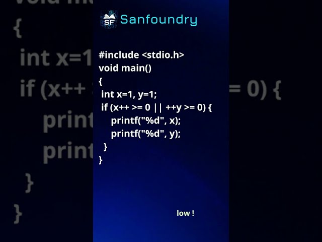 C Language Problem 15 | Sanfoundry | #Shorts