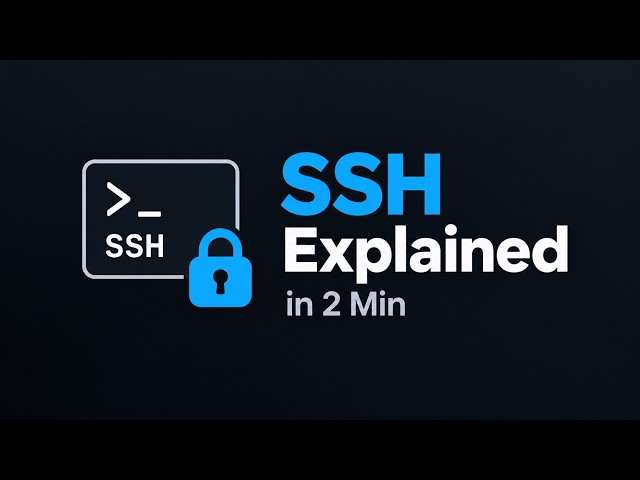 SSH Explained in 2 Minutes | How Secure Shell Works