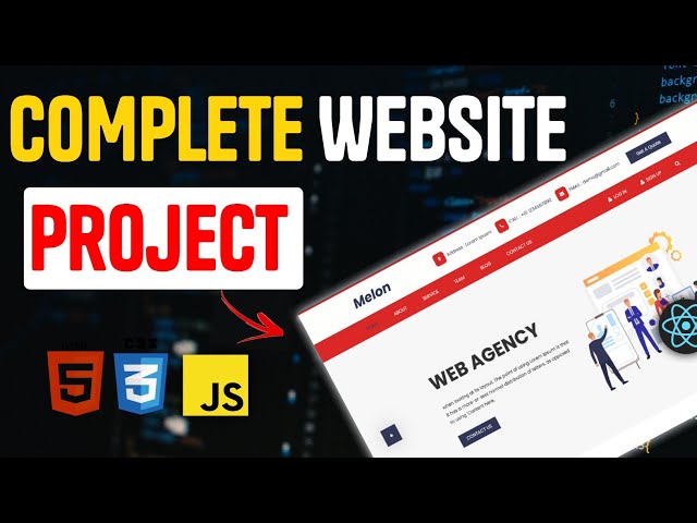 Complete Web Development Project From Scratch Part - 01🔥 | Full Stack Website Step by Step #coding
