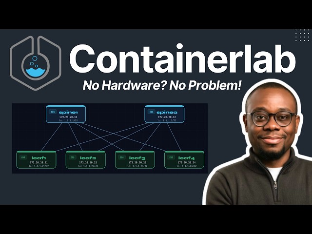 No Hardware? No Problem! Build a Real Network Lab with Containerlab