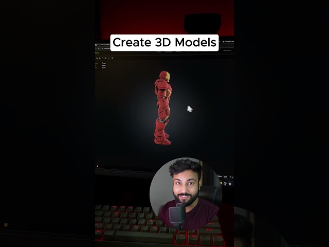 How to create 3D Animated Models using AI #ai