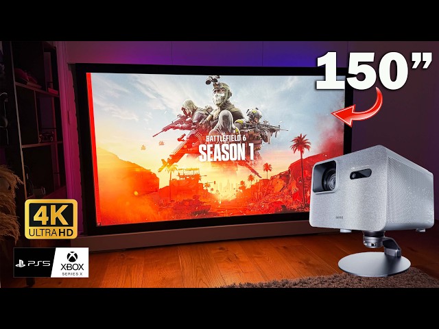 BenQ TK705i - BEST PS5/Xbox/PC Gaming Projector of 2026?