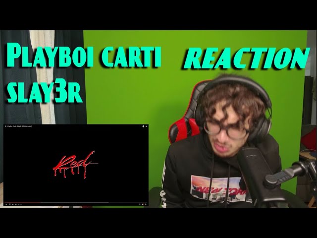 TOXIC MONKEY - Reacts To Playboy Carti- Slay3r (Reaction Video)