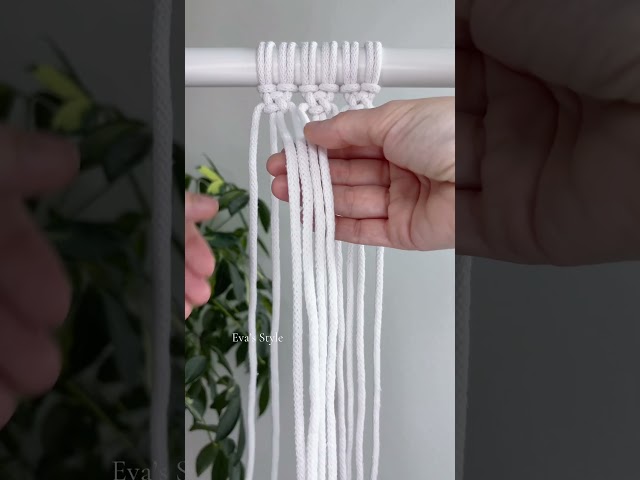☀️💛 #macrametutorial #macrame #macramelove #macrameinspiration #macramepattern #macrameknots