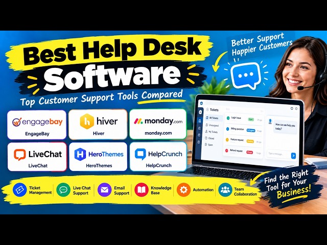 Best Help Desk Software | Top Customer Support Tools Compared