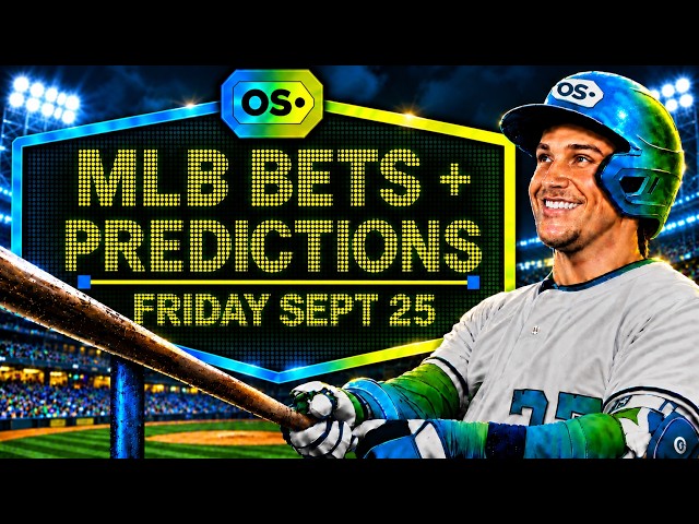 MLB Picks for EVERY Game Friday 9/25 | Best MLB Bets & Predictions | Lindy's Leans Likes & Locks