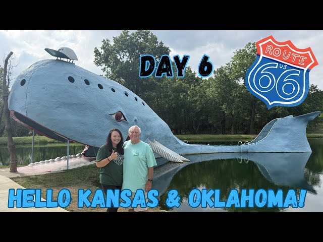 ROUTE 66 TRIP ACROSS AMERICA - DAY 6 - Hello Kansas & Oklahoma! Bye Bye Missouri! AWESOME DAY! 