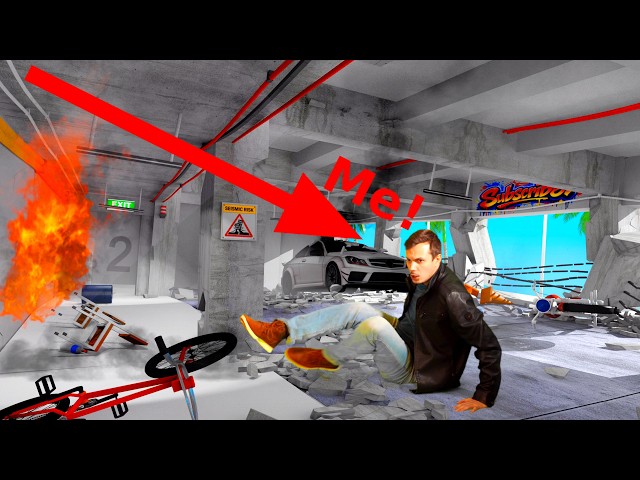 I went into My Earthquake Collapse Simulation...