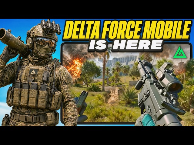 Delta Force Mobile NEW 5v5 Mode - with the Best R6M Team