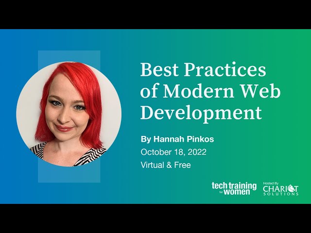 Best Practices of Modern Web Development