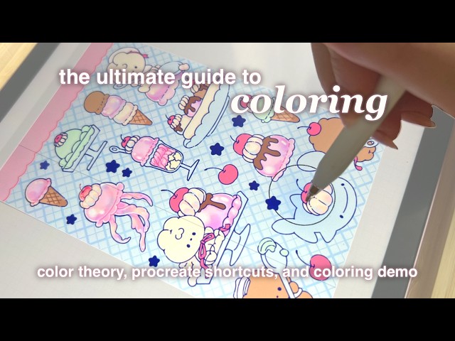 the ultimate coloring tutorial for whimsical art ✨ procreate