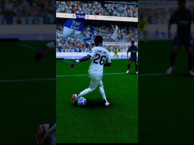 Vini Jr skills & Goal #shorts #fc25 #ps5 #gaming #football #realmadrid