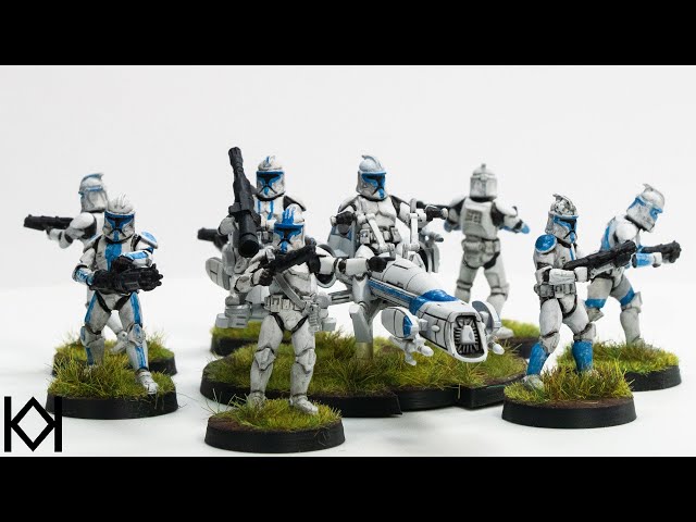 Scale Modeller Paints Tabletop Minis For the First Time | Star Wars Legion