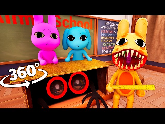 Animal Hospital in YOUR SCHOOL | Roblox | 360° VR