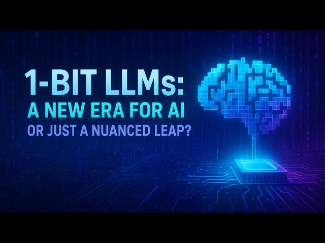 How 1-Bit LLMs Like BitNet b1 58 Bring Powerful AI to Your Pocket | Brain Illustrate Academy