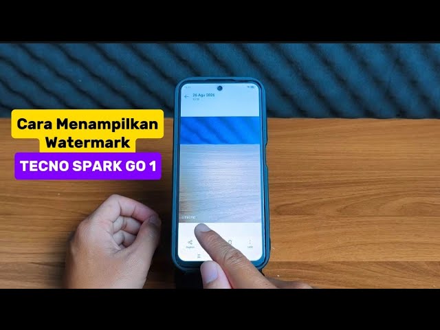 How to Enable Camera Watermark on Tecno Spark Go 1