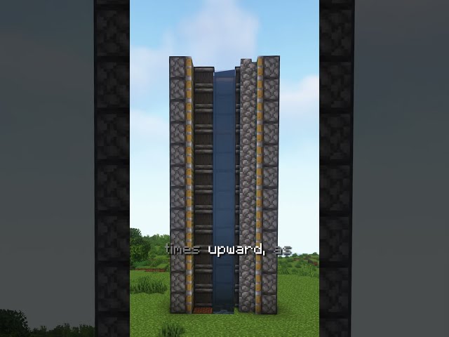 The Fastest Instant Elevator in Minecraft