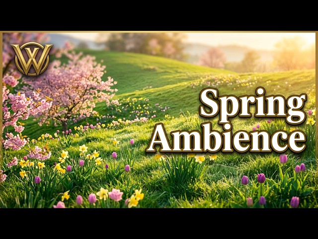 Spring Awakening: Cozy Ambience with Birdsong & Gentle Music 🌺 Весна и Спокойствие
