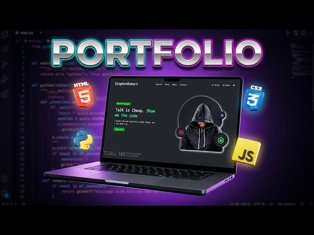 Amazing portfolio | Create By using Html , Css & JavaScript |