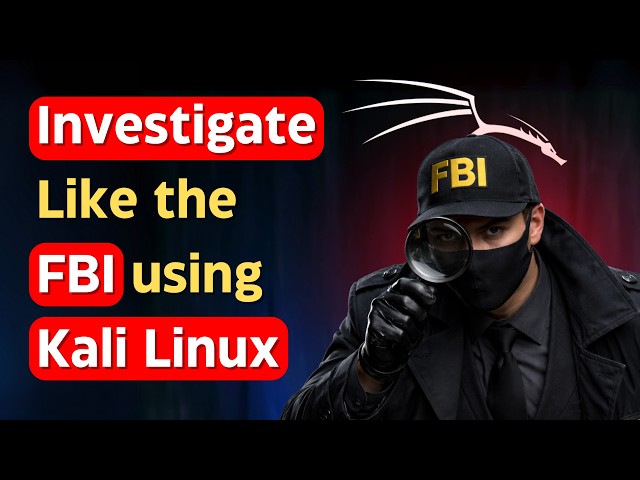 How to Investigate like the FBI using Maltego in Kali Linux?