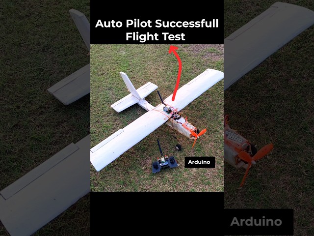Flight Successful With Auto Pilot System with Arduino Flight Controller #shorts #rc #drone #diy