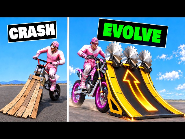 Every Time I Crash, My Ramp Bike Evolves in GTA 5
