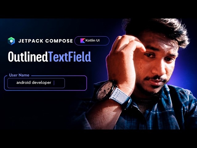 Jetpack Compose OutlinedTextField in 60s 🚀