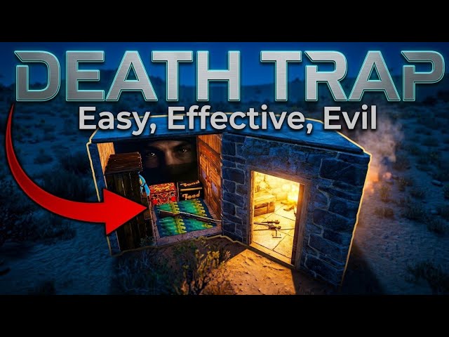 The Most EVIL Solo Trap Base in Rust (Cheap & Easy)
