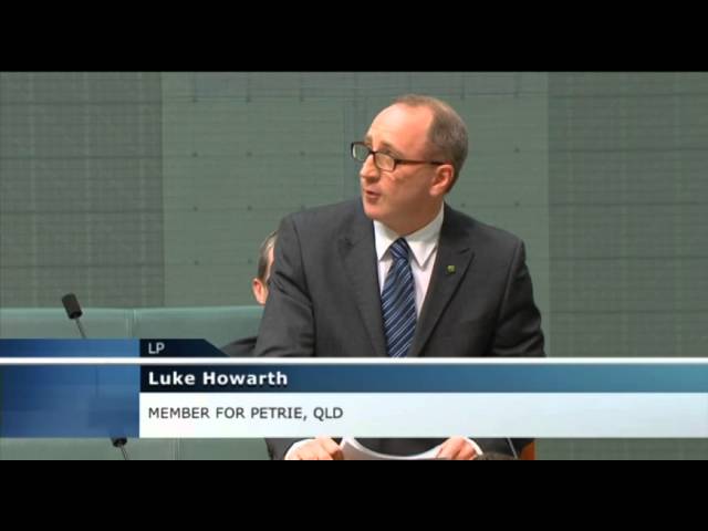 First Speech to Parliament by Luke Howarth MP