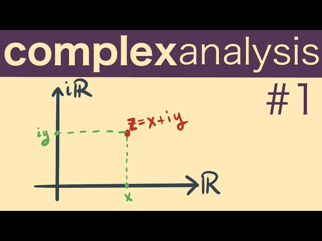 The basics of complex numbers -- Complex Analysis 1