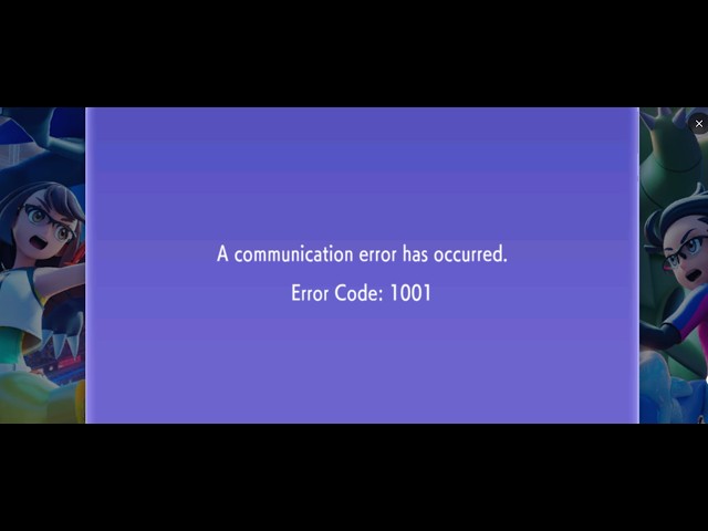 Fix Pokémon Champions Error Code 1001/10000/1009 A Communication Error Has Occurred