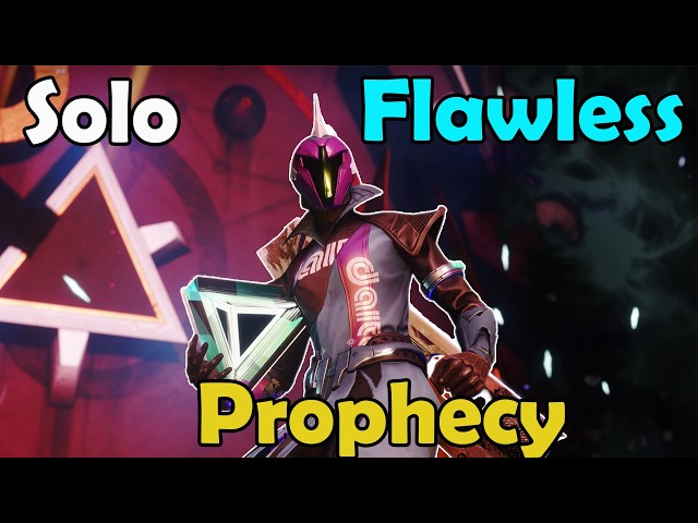 Anyone can solo flawless Prophecy in Destiny 2!
